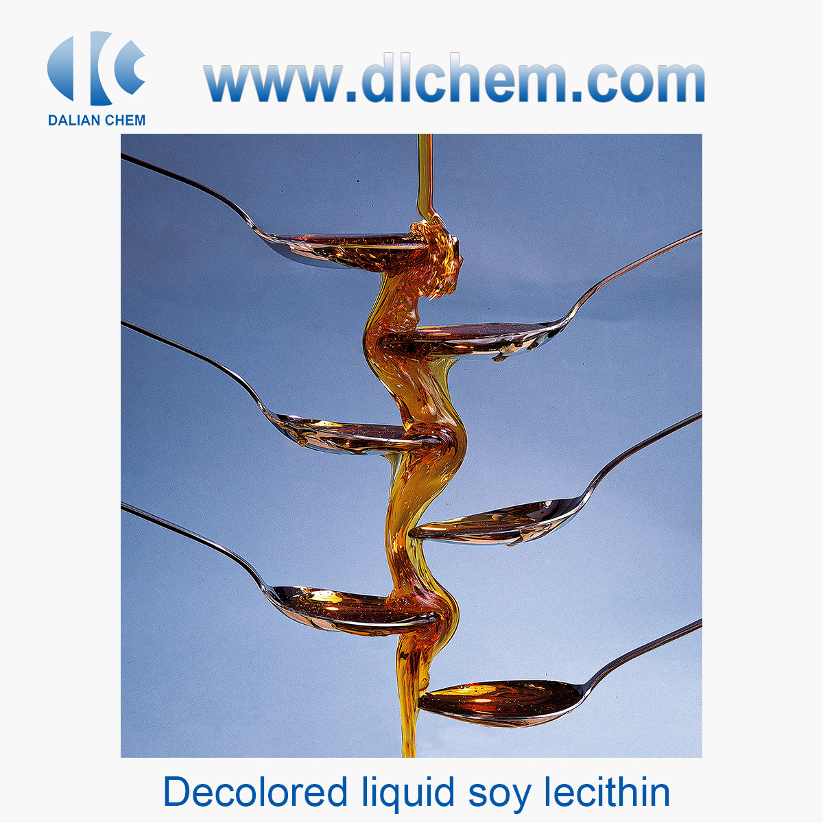 Decolored liquid soy lecithin