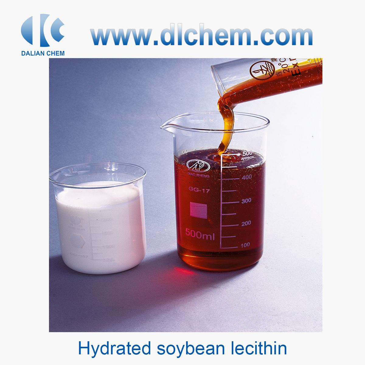 Hydrated soybean lecithin