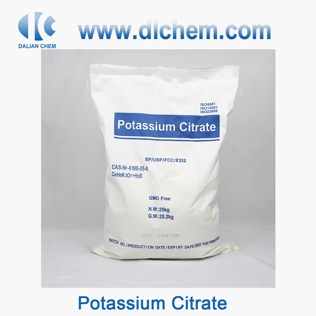 Potassium Citrate Anhydrous CAS No.866-84-2