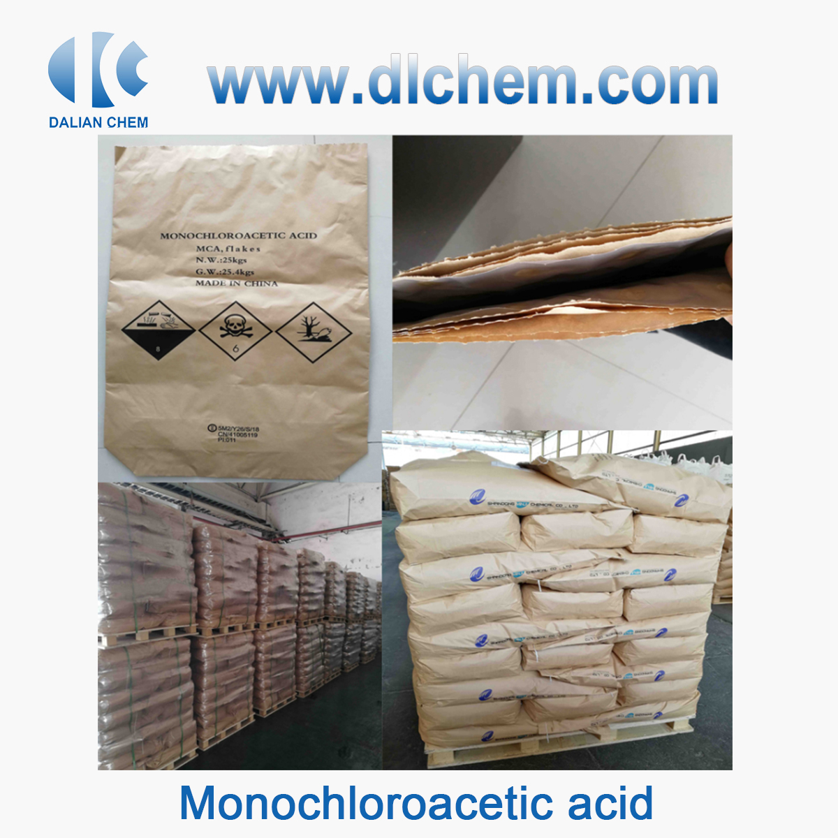Monochloroacetic acid CAS No.79-11-8