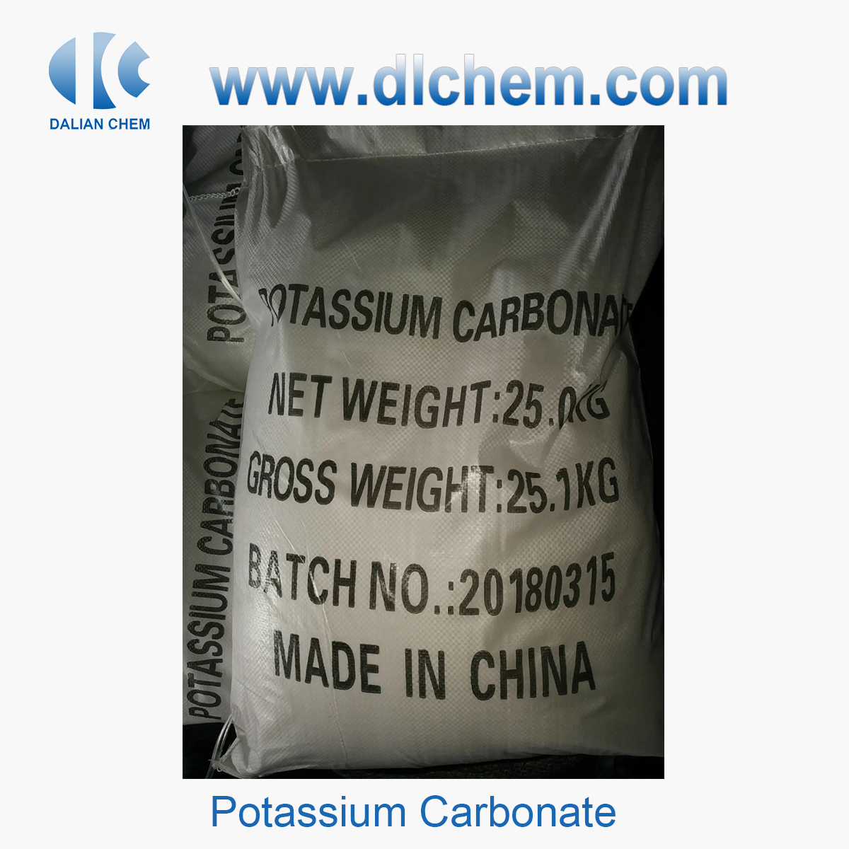 Potassium Carbonate CAS No. 584-08-7